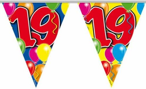 19 jaar, Vlaggenlijn, 10 meter 19 jaar, Vlaggenlijn, 10 meter