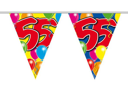 55 jaar, Vlaggenlijn, 10 meter 55 jaar, Vlaggenlijn, 10 meter