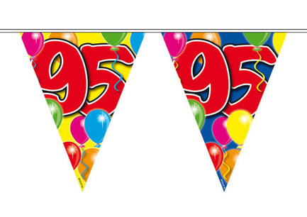 95 jaar, Vlaggenlijn, 10 meter 95 jaar, Vlaggenlijn, 10 meter