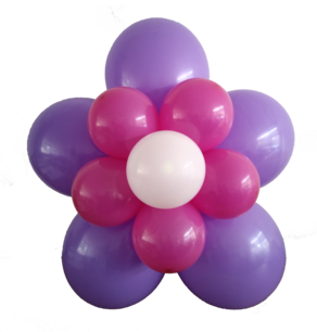 Ballonnenbloem DIY, paars/pink Ballonnenbloem DIY, paars/pink