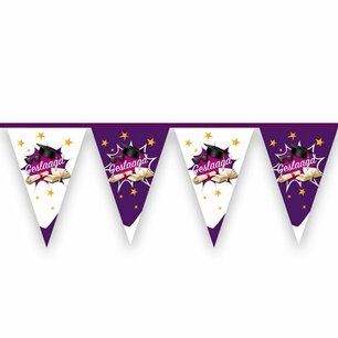 Hoera Geslaagd Vlaggenlijn  Hoera Geslaagd Vlaggenlijn