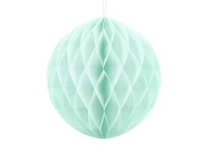 Mint groen Honeycomb bal, 30cm Mint groen Honeycomb bal, 30cm
