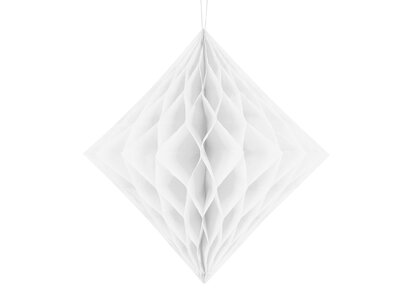 Wit Honeycomb diamant, 30cm Wit Honeycomb diamant, 30cm