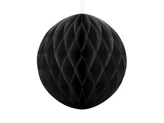 Zwart Honeycomb bal, 30cm Zwart Honeycomb bal, 30cm