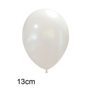 Parelmoer Metallic kleine ballon (13cm) Parelmoer Metallic kleine ballon (13cm)