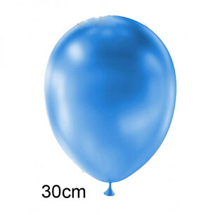 Blauw Metallic Ballon (30cm) Blauw Metallic Ballon (30cm)